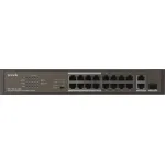 Коммутатор Tenda TEF1118P-16-150W