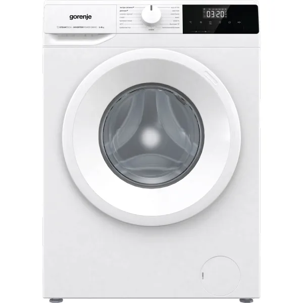Стиральная машина Gorenje W2NHPI62SCSIRV(59.7x85x73.5см, фронтальная, макс:6кг, 1200об/мин, белый)