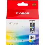 Чернильный картридж Canon CLI-36 (многоцветный; 250стр; 12мл; Pixma 260mini)