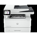 МФУ HP LaserJet Pro 4103dw (лазерная, черно-белая, A4, 512Мб, 40стр/м, 1200x1200dpi, авт.дуплекс, 80'000стр в мес, RJ-45, USB, Wi-Fi)