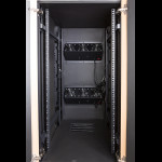 Шкаф коммутационный напольный Lanmaster LAN-DC-CBSP-24U-WD (24U, 750x1130мм, 1000кг)