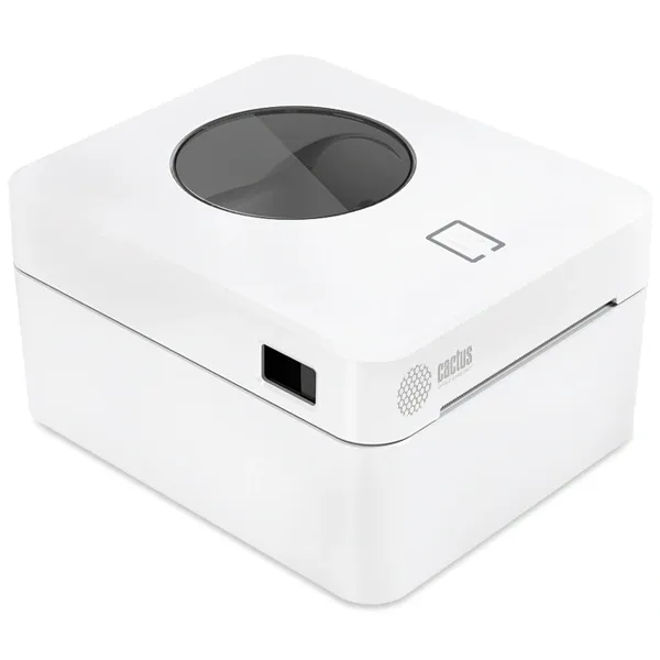 Стационарный принтер Cactus CS-TP-D410U-W (прямая термопечать, 203dpi, 160мм/сек, USB)
