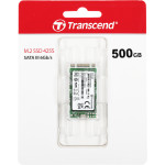 Жесткий диск SSD 500Гб Transcend (2242, 530/480 Мб/с, 75000 IOPS, SATA 3Гбит/с)