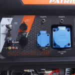 Электрогенератор Patriot GRA 8500DAW (бензиновый, трехфазный, пуск ручной/электрический, 8,5/8кВт, непр.работа 10ч)