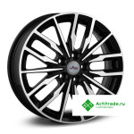 IFree Миконос R16/6J PCD 4x100 ET 41 ЦО 60,1 черный с полированной лицевой поверхностью