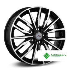 IFree Миконос R16/6J PCD 4x100 ET 41 ЦО 60,1 черный с полированной лицевой поверхностью