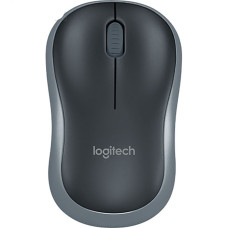 Мышь Logitech Wireless Mouse M185 Grey-Black USB (радиоканал, кнопок 3, 1000dpi) [910-002238]