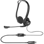 Гарнитура Logitech PC Headset 960 USB (оголовье, USB, 2.4м, накладные, USB)