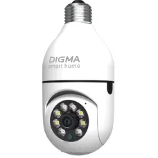 Камера видеонаблюдения Digma DV301 (IP, внутренняя, купольная, поворотная, 3Мп, 3.6-3.6мм, 2304x1296, 20кадр/с) [DV301]