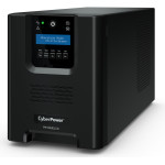 ИБП CyberPower PR1500ELCD (линейно-интерактивный, 1500ВА, 1350Вт, 8xIEC 320 C13 (компьютерный))
