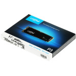 Жесткий диск SSD 1Тб Crucial (M.2, 3500/3000 Мб/с, PCI-E, для ноутбука и настольного компьютера)