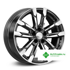 Скад Кения R16/6.5J PCD 5x114,3 ET 38 ЦО 67,1 черный с полированной лицевой поверхностью [4160405]