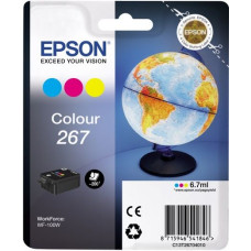 Чернильный картридж Epson C13T26704010 (3 цвета; 6,7стр; 7мл; WF-100W)
