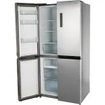 Холодильник Бирюса CD 466 I (No Frost, A, 3-камерный, Side by Side, объем 450:297/153л, инверторный компрессор, нержавеющая сталь)