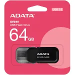 Накопитель USB ADATA AUV240-64G-RBK