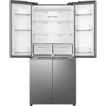 Холодильник Hisense RQ5P470SEI1 (No Frost, A+, 3-камерный, Side by Side, объем 530:331/199л, инверторный компрессор, серый)