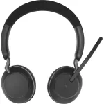 Гарнитура Jabra Evolve2 65 Link380a MS Stereo Stand (оголовье, беспроводное, полноразмерные, USB Type-A, Microsoft Teams)