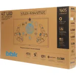 LED-телевизор BBK 43LEX-8264/UTS2C (B) (43