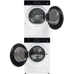 Стиральная машина Midea MF205D80WB/W-RU(вертикальная средняя, класс стирки/отжима/э.потребления: A , макс: 8кг, белый)