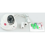 Камера видеонаблюдения Trassir TR-D8121IR2 (3.6 мм) (IP, купольная, уличная, 2Мп, 3.6-3.6мм, 1920x1080, 25кадр/с, 96,1°)