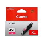 Картридж Canon CLI-451XLM (пурпурный; 645стр; 11мл; Pixma iP7240, MG6340, MG5440)