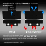 Вытяжка Hyundai HGH 6846 IX