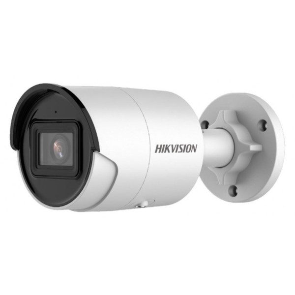 Камера видеонаблюдения Hikvision DS-2CD2083G2-IU(6mm) (поворотная, уличная, цилиндрическая, 8Мп, 6-6мм, 3840x2160, 25кадр/с, 105°)