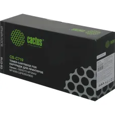 Тонер-картридж Cactus CS-C719 (черный; 2100стр; i-SENSYS MF5840 MF5880 LBP6300 6650) [CS-C719]