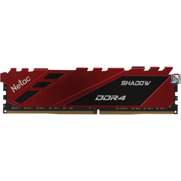 Память DIMM DDR4 16Гб 3200МГц Netac (25600Мб/с, CL16, 288-pin, 1.35 В)