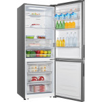 Холодильник Gorenje NRK720EAXL4 (No Frost, A++, 2-камерный, объем 538:367/171л, инверторный компрессор, 704x2 000x694см, стальной)