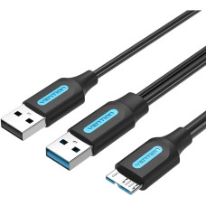 Кабель USB3.0 Vention (прямой USB 3.0 A(m), прямой USB 2.0 A (m), 0,5м)