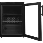 Винный шкаф Liebherr WKB 1812 (A+, 1-камерный, объем 145:145л, 60x61.3x89 см, чёрный)