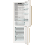 Холодильник Gorenje NRK 620 2CLI (No Frost, A++, 2-камерный, объем 353:243/110л, 60x200x59,2см, бежевый)