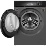 Стиральная машина Weissgauff WM 45127 Steam Color Touch(59.5x85x45см, фронтальная, макс:7кг, 1200об/мин, темно-серебристый)