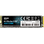 Жесткий диск SSD 512Гб Silicon Power A60 (2280, 2200/1600 Мб/с, 240000 IOPS, PCI-E, для ноутбука и настольного компьютера)