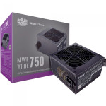 Блок питания Cooler Master MWE White 230V V2 750W (ATX, 750Вт, 24 pin, ATX12V 2.52, 1 вентилятор)