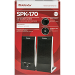 Компьютерная акустика DEFENDER SPK-170 (2.0, 4Вт, пластик)