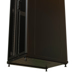 Шкаф коммутационный напольный WRline WR-TT-4268-DD-RAL9004 (42U, 600x2055x800мм, IP20, 800кг)