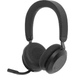 Гарнитура Jabra Evolve2 75 UC Stereo (оголовье, беспроводное/с проводом, накладные, USB Type-A, Unified Communications)