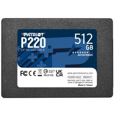 Жесткий диск SSD 512Гб Patriot (2.5