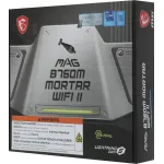 Материнская плата MSI MAG B760M MORTAR WIFI II (LGA1700, Intel B760, 4xDDR5, microATX, RAID SATA: 0,1,15,5)