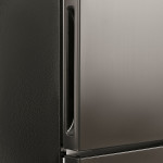 Холодильник Maunfeld MFF200NFSB10 Inverter (No Frost, A+, 2-камерный, объем 377:271л, инверторный компрессор, 595x2 000x635см, чёрная нержавеющая сталь)