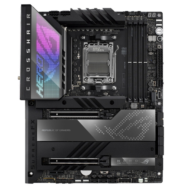 Материнская плата ASUS ROG CROSSHAIR X670E HERO (AM5, X670, xDDR5 DIMM, ATX, RAID SATA: 0,1,10)