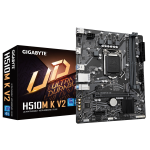 Материнская плата Gigabyte H510M K V2 (LGA1200, Intel H470, 2xDDR4 DIMM, microATX, RAID SATA: 0,1,5)