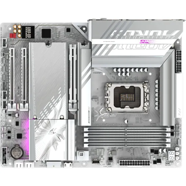 Материнская плата Gigabyte Z890 AORUS ELITE WIFI7 ICE (Socket-1851, xDDR4 DIMM, ATX, RAID SATA: 0,1,10,5)