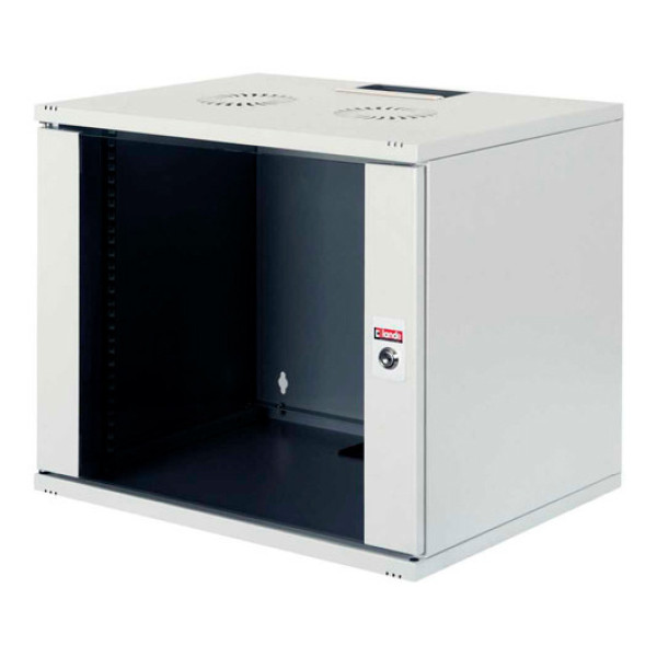 Шкаф коммутационный настенный Lande LN-SH09U5450-LG-F0-1 (9U, 540x460x500мм, IP20, 80кг)