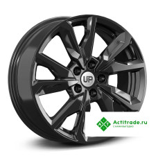 Wheels UP Up114 R17/7J PCD 5x112 ET 40 ЦО 57,1 черный глянцевый