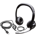 Гарнитура Logitech Stereo Headset H390 (оголовье, USB, 2.33м, накладные, USB, 197г)