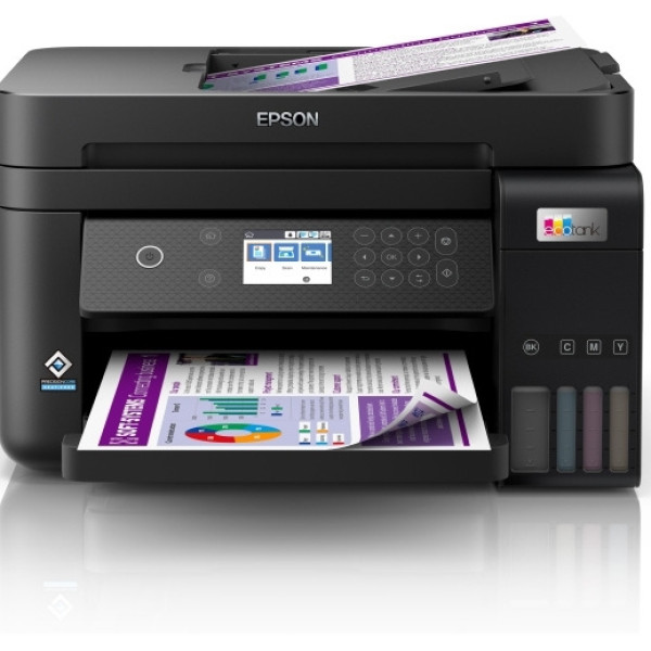 МФУ Epson L6270 (A4, 2400x1200dpi, RJ-45, USB, Wi-Fi)