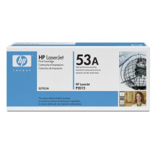 Картридж HP 53A (чёрный; 3000стр; Hp LJ P2015) [Q7553A]